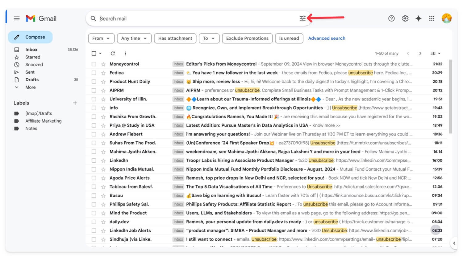 Почта ломится от писем? 7 понятных и эффективных способов освободить место в Gmail