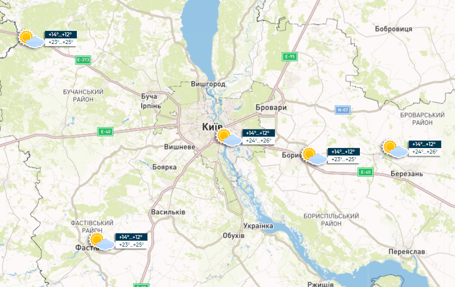 Жара возвращается: какой будет погода в Украине сегодня