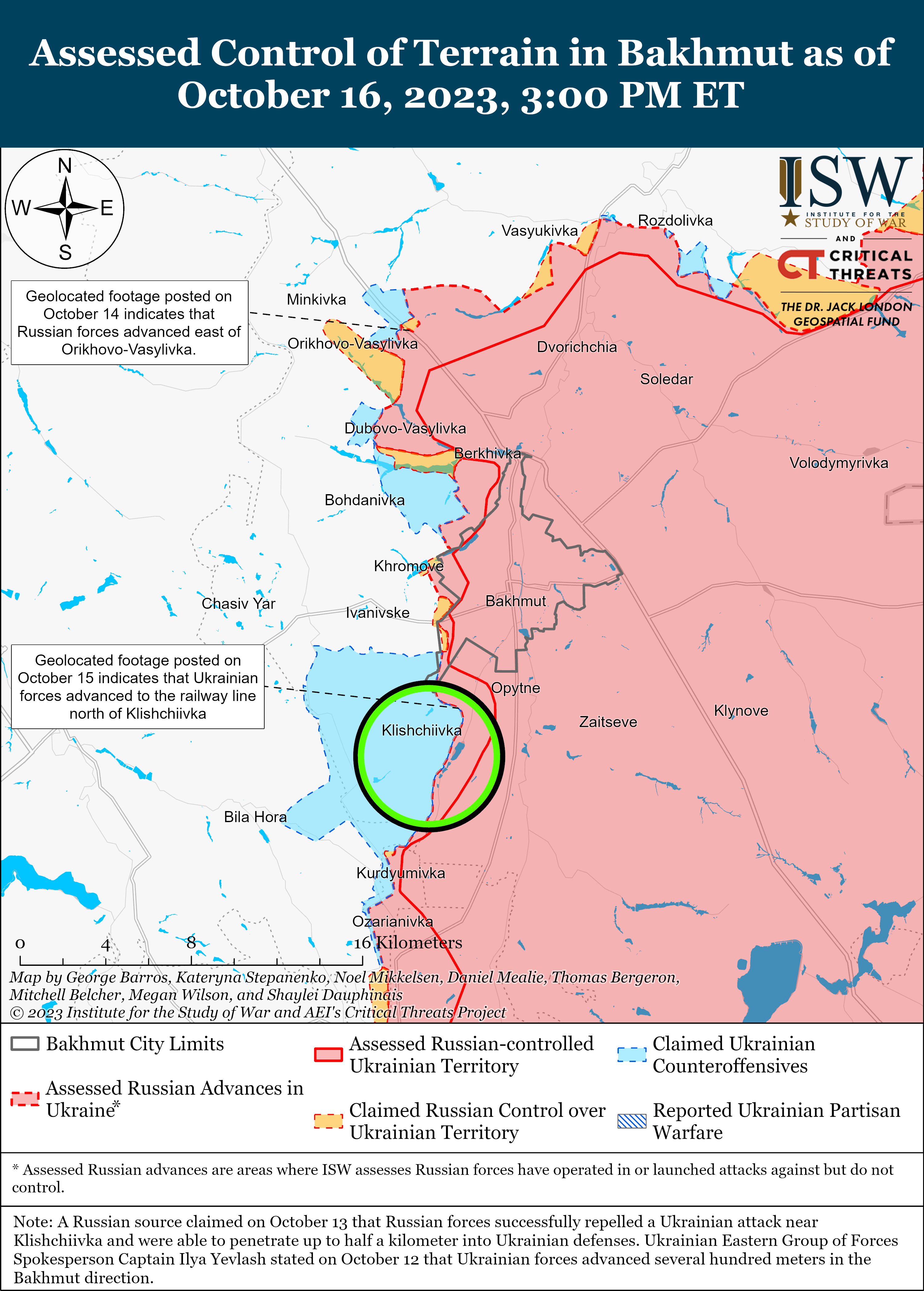 ЗСУ продовжили наступальні операції у напрямку Мелітополя: карти ISW