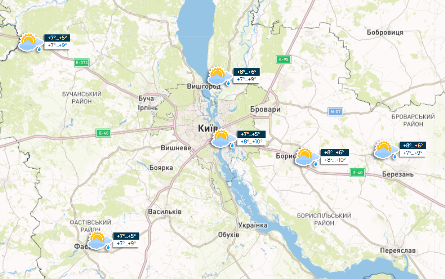 Некоторые области Украины подмочат дожди: прогноз погоды на сегодня