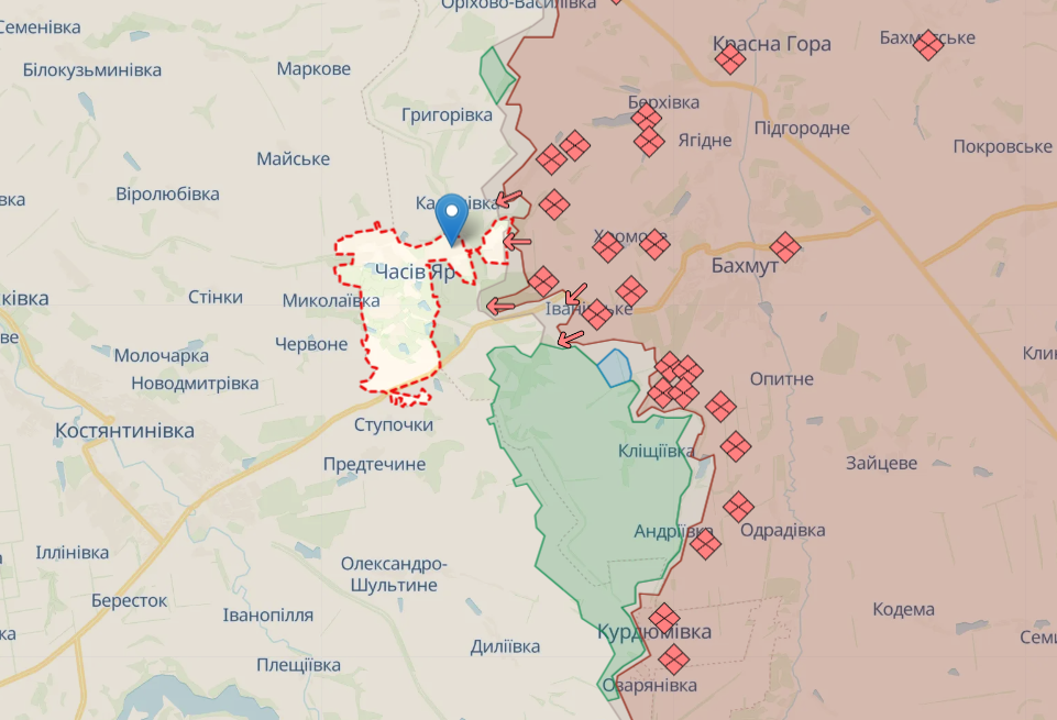 На границе Часового Яра идут боевые действия: сколько людей остается в городе