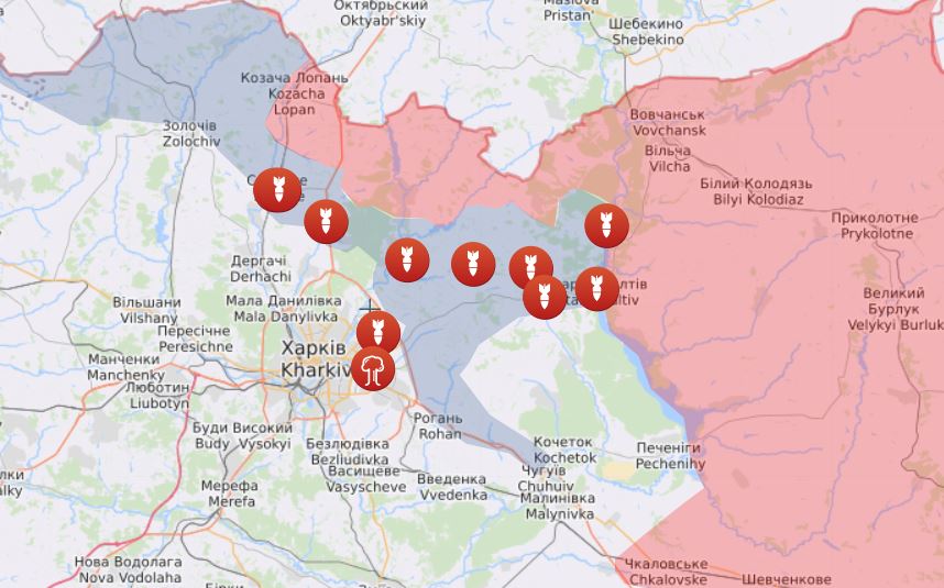 Карта боевых действий на сегодня: что происходит на фронте