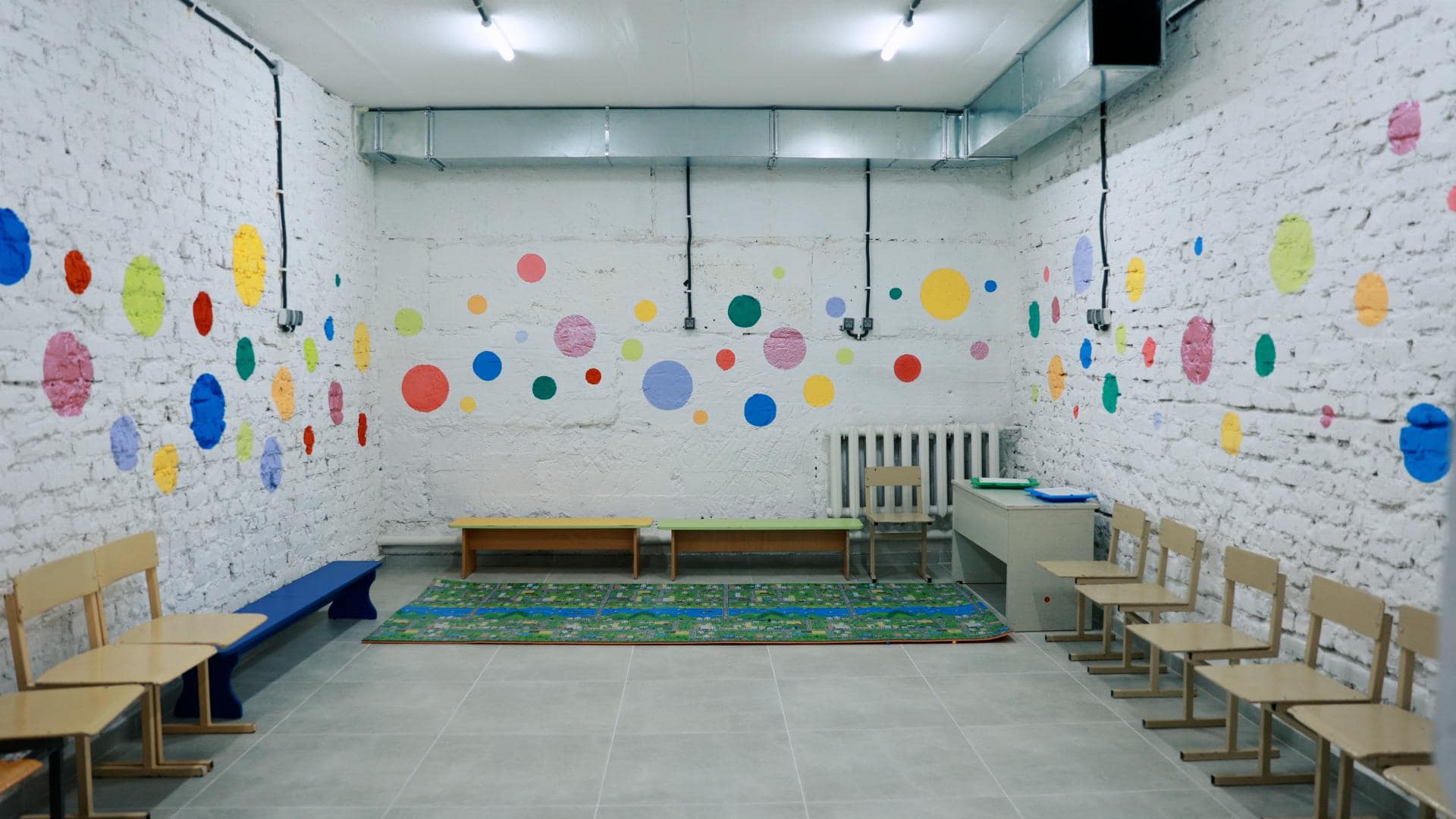 Посмотрите, какое укрытие сделали детям в одной из школ под Тернополем: произведение искусства