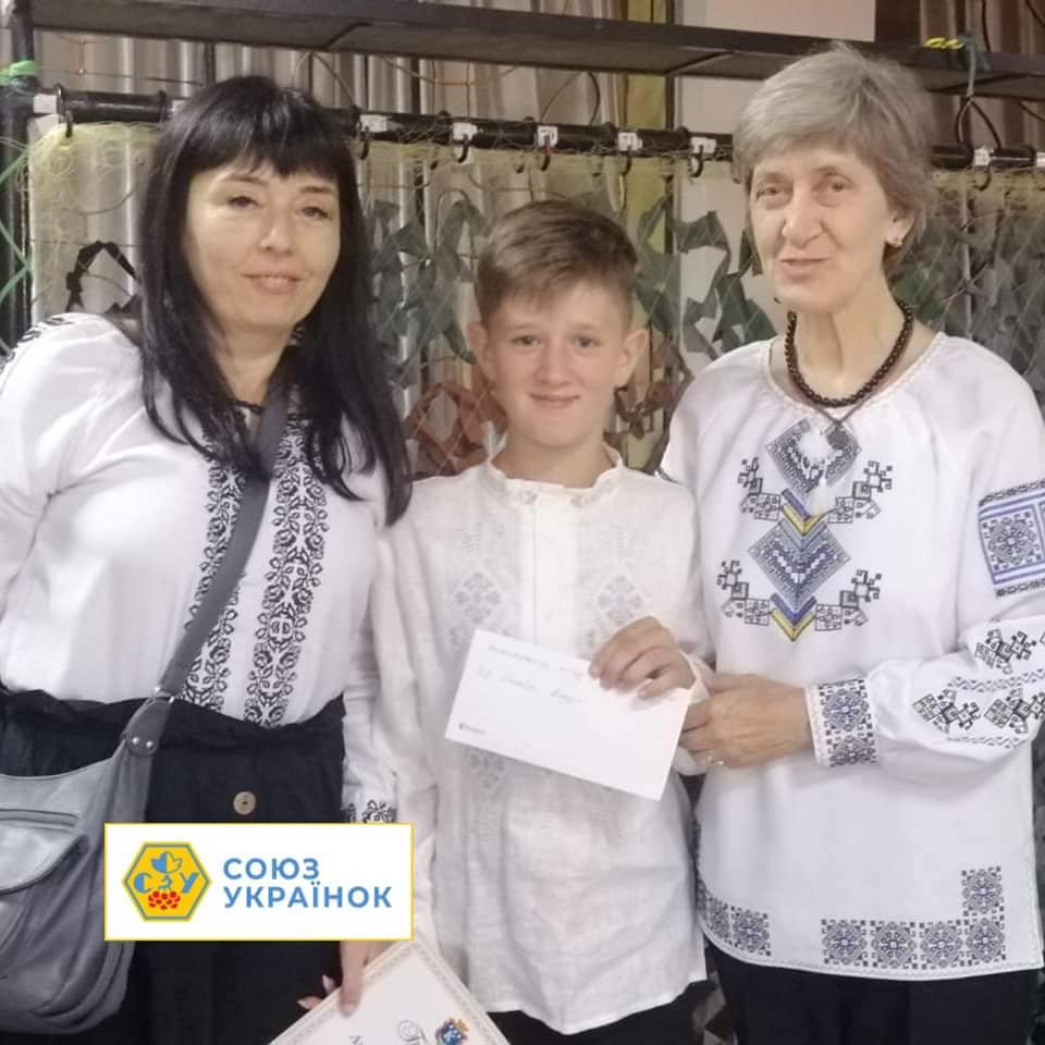 11-річний чемпіон світу з паракарате передав премію українським захисникам (фото)