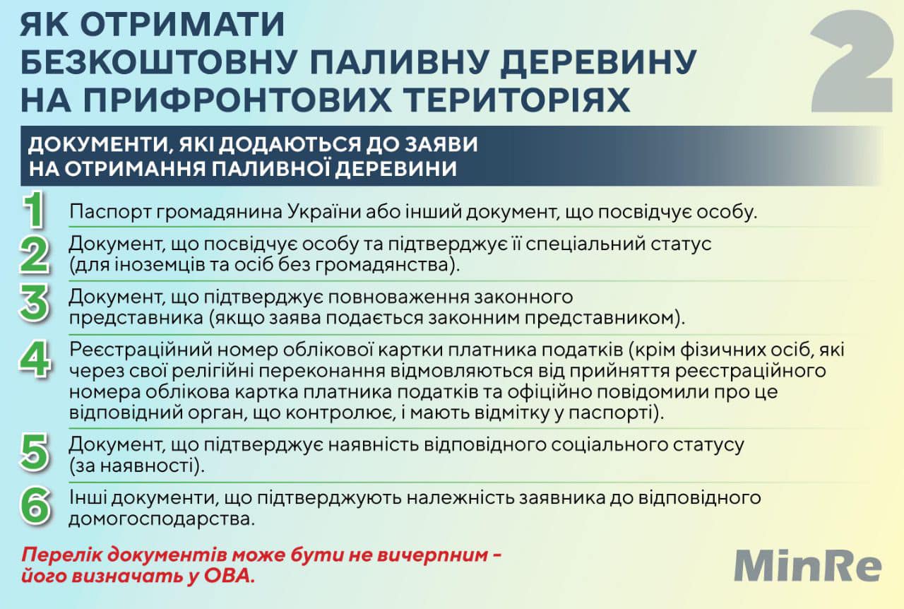 Усім безкоштовно: як українці можуть отримати дрова для обігріву взимку