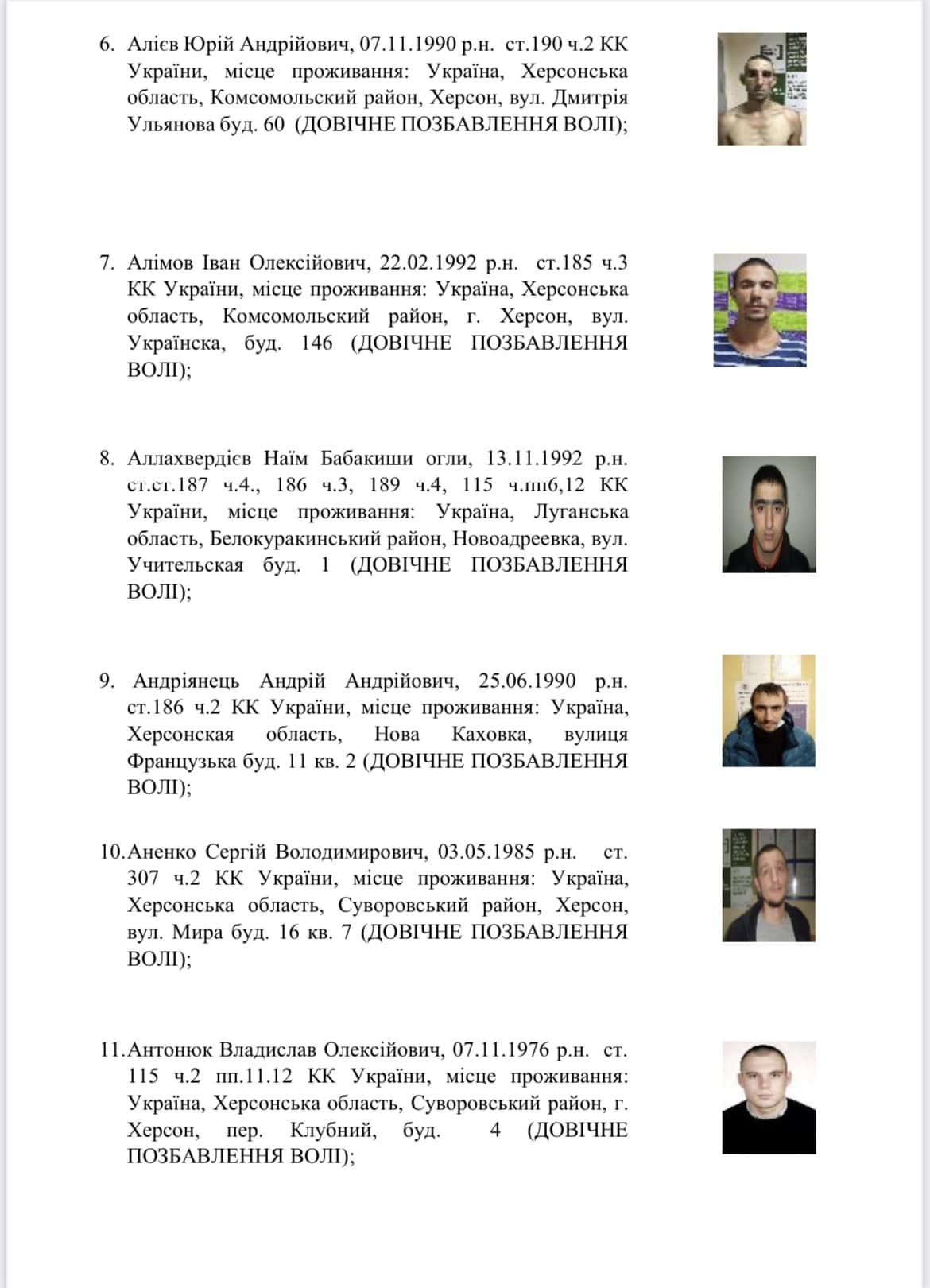 "Мы охраняем СБУ": в Херсоне заключенные "отшили" оккупантов, предлагавших им сотрудничество