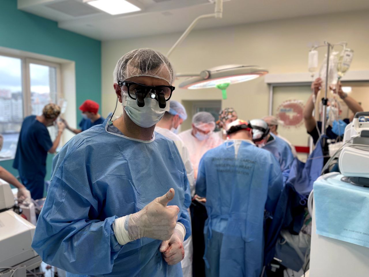 Українські лікарі вперше пересадили легені ліквідатору аварії на ЧАЕС (фото)