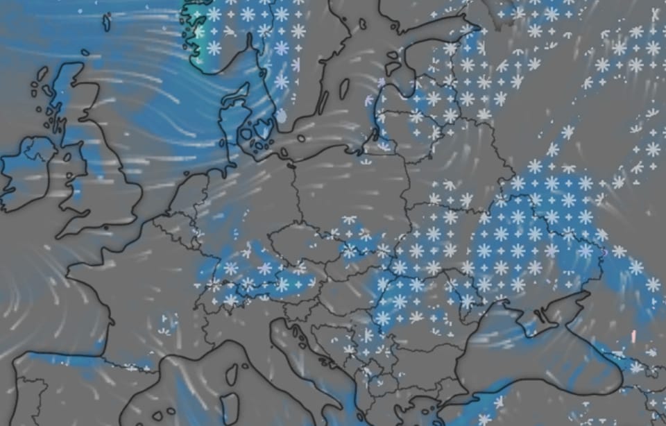 Стало известно, когда Украину накроют сильные снегопады