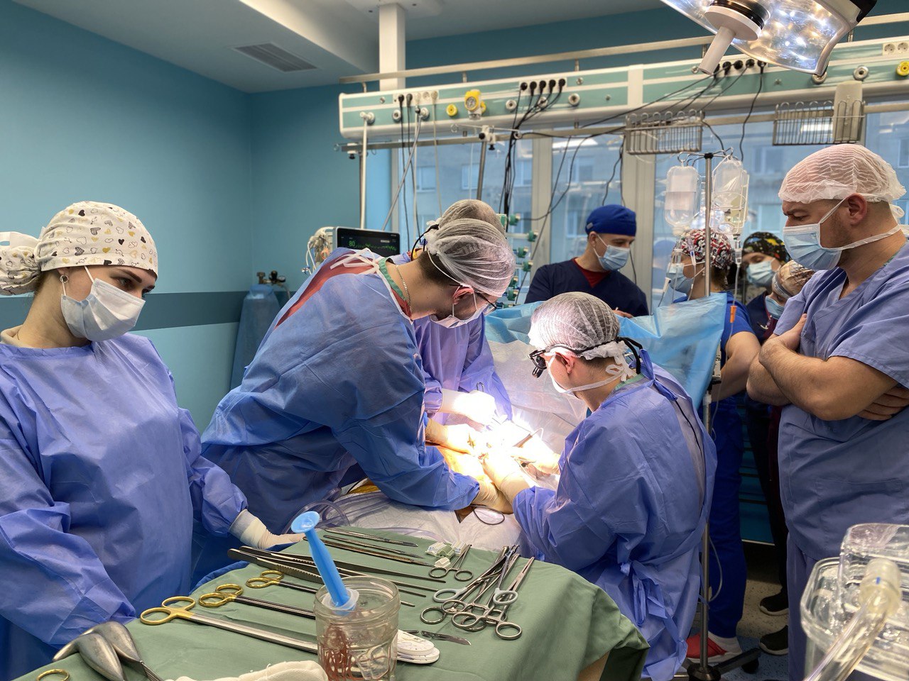 Українські лікарі вперше пересадили легені ліквідатору аварії на ЧАЕС (фото)