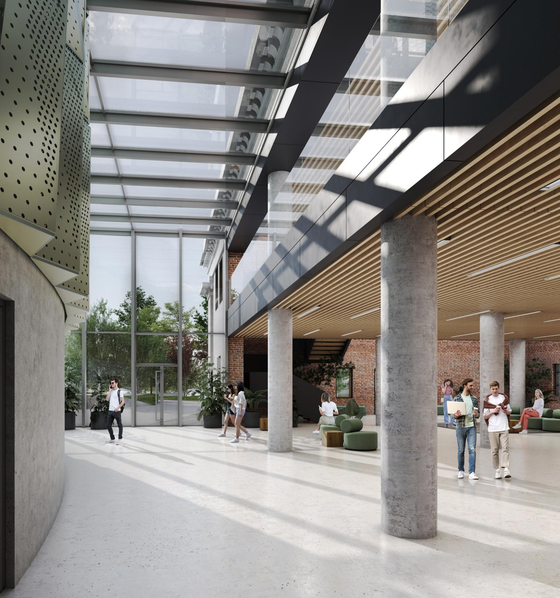 Без советского прошлого: показали проект восстановления дома культуры в Ирпене