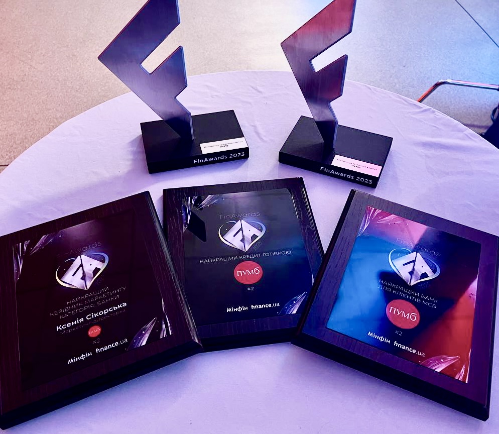 Дебетовая карта всеКАРТА и кредитка всеМОЖУ от ПУМБ – лучшие банковские карты года по версии ежегодной премии FinAwards 2023