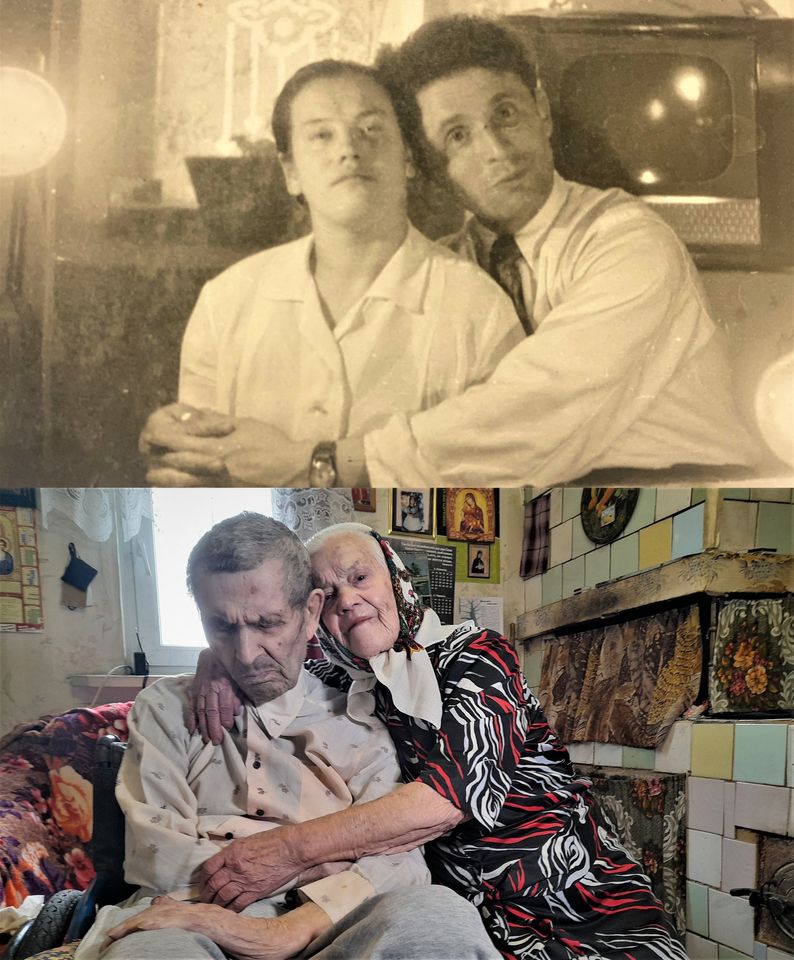 Жодного разу не посварилися. Під Києвом живе пара, яка 75 років у шлюбі: фото рекордсменів