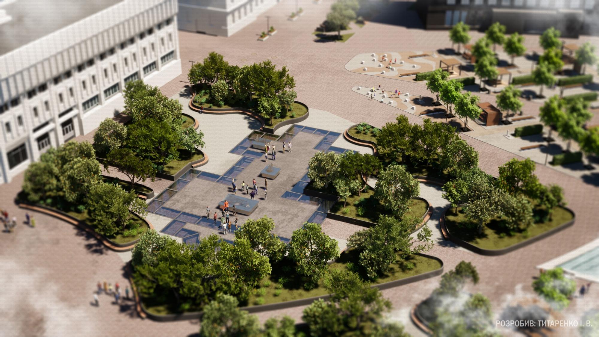 Смотрите, каким может стать центр Сум после реконструкции. Архитектор показал новый проект (фото)