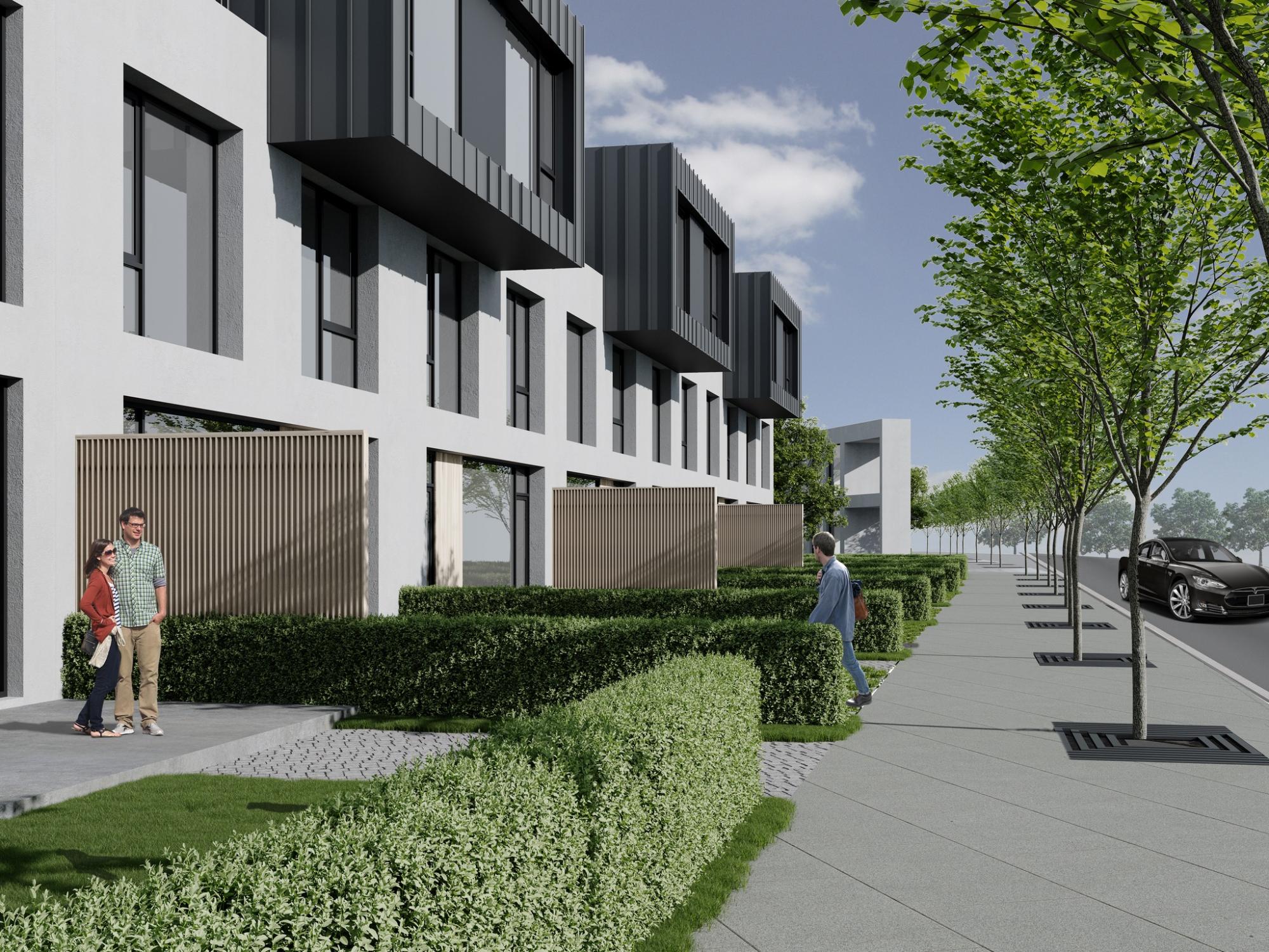 На полуострове в Днепре построят элитный ЖК. Уже есть первые фото