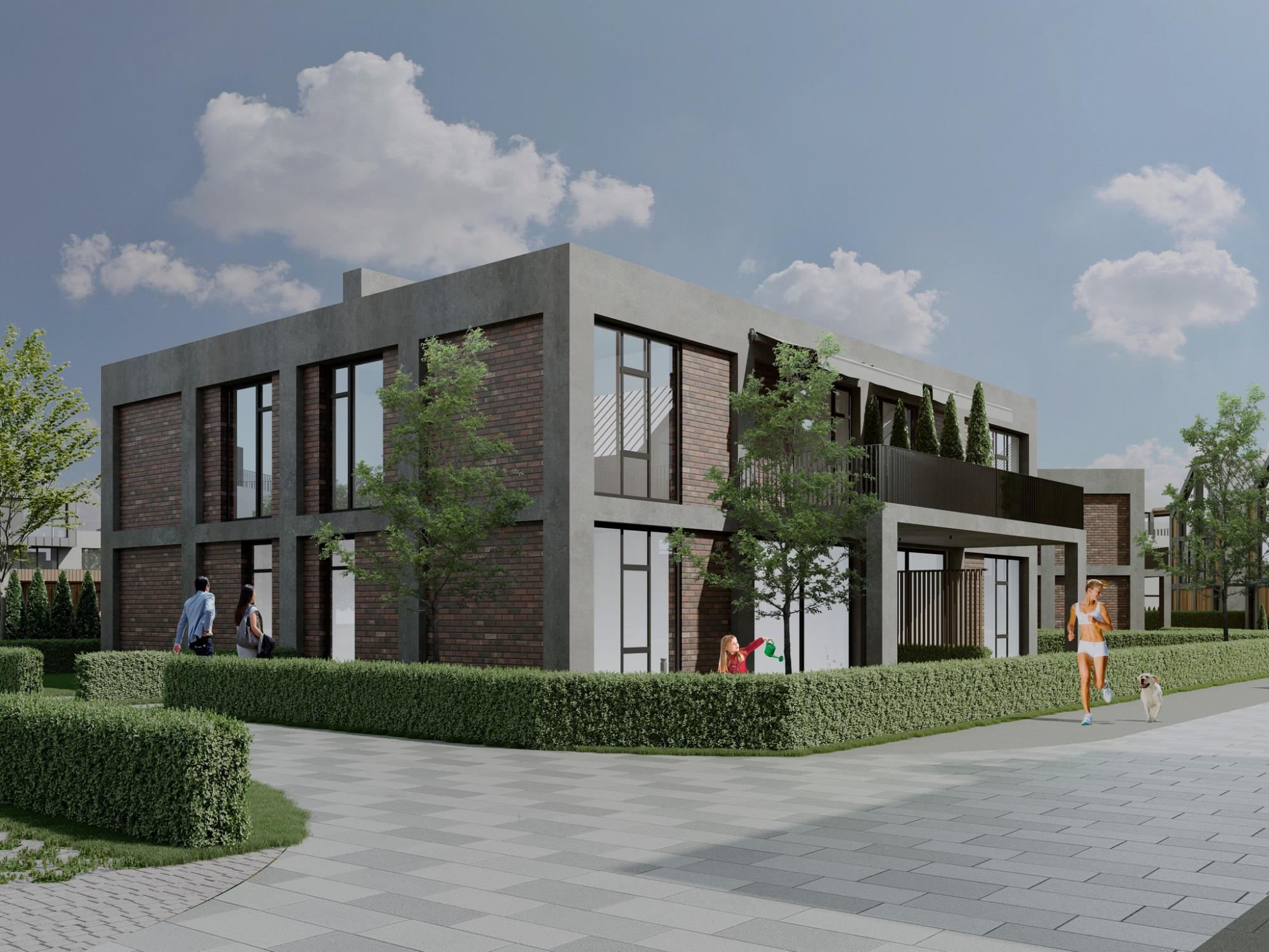 На полуострове в Днепре построят элитный ЖК. Уже есть первые фото