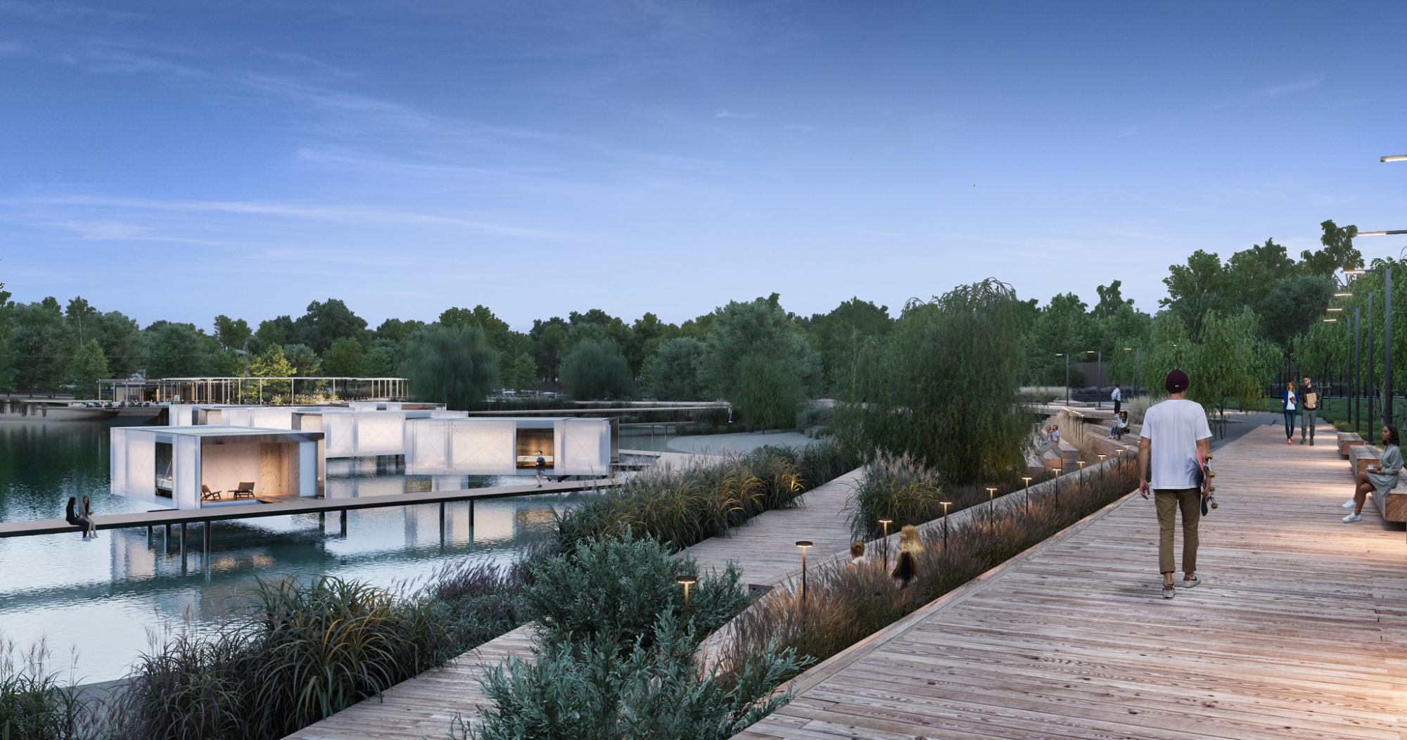 Смотрите, какой кластерный городок скоро построят под Киевом: первые фото