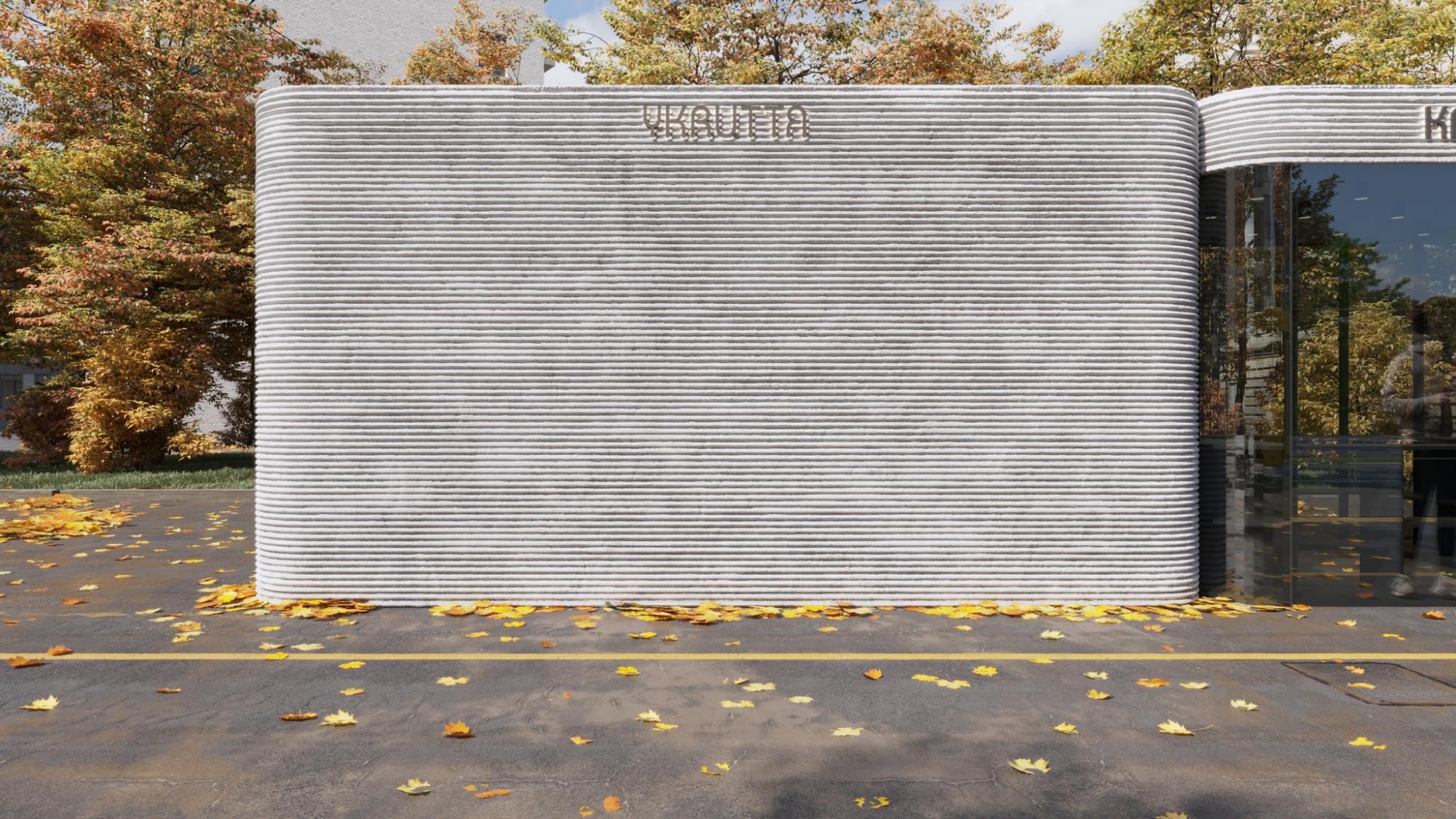 Українці розробили зупинки-укриття, які друкуватимуть на 3D-принтері. Ось перші фото