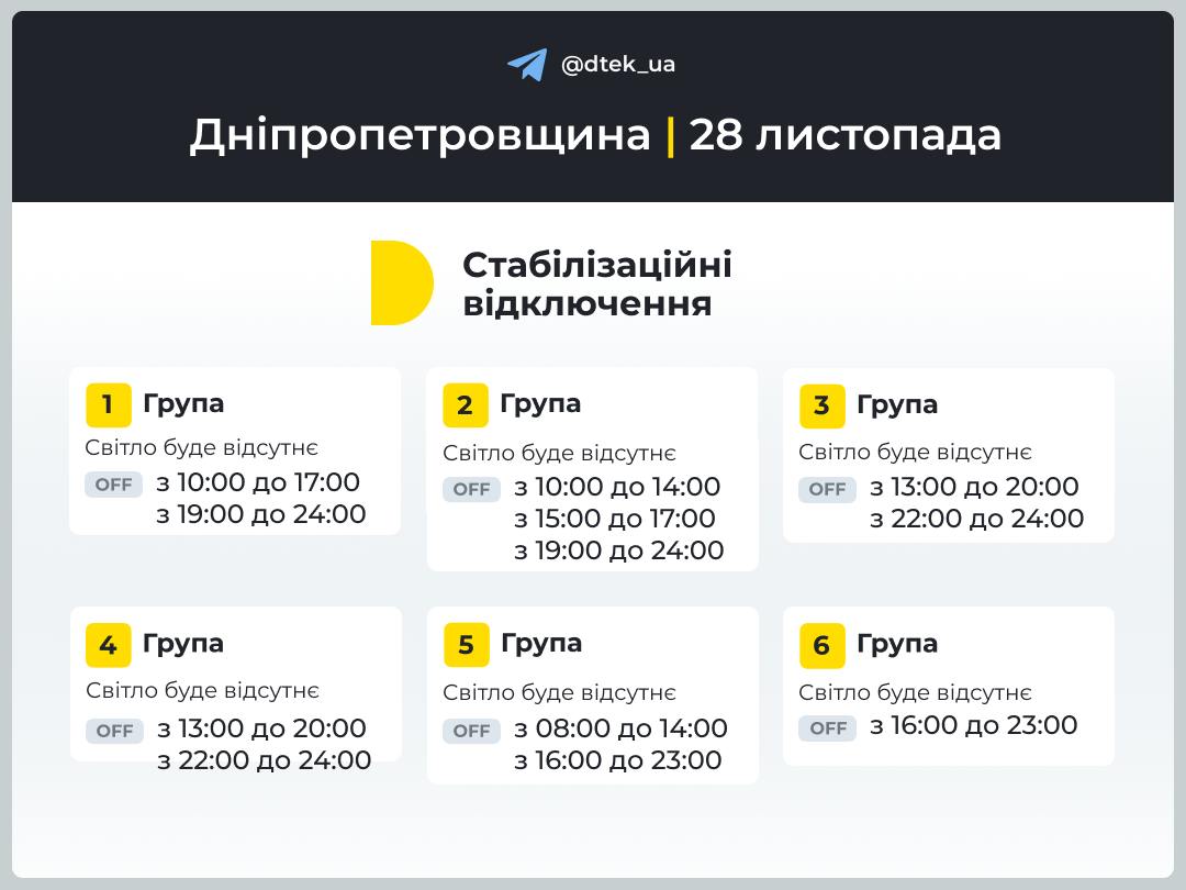 У більшості киян світла не буде з вечора до опівночі: оновлений графік