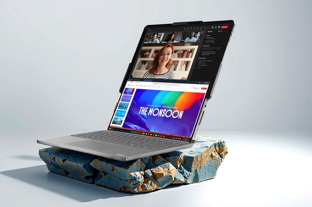 Lenovo створює перший у світі ноутбук із унікальним екраном: деталі та фото
