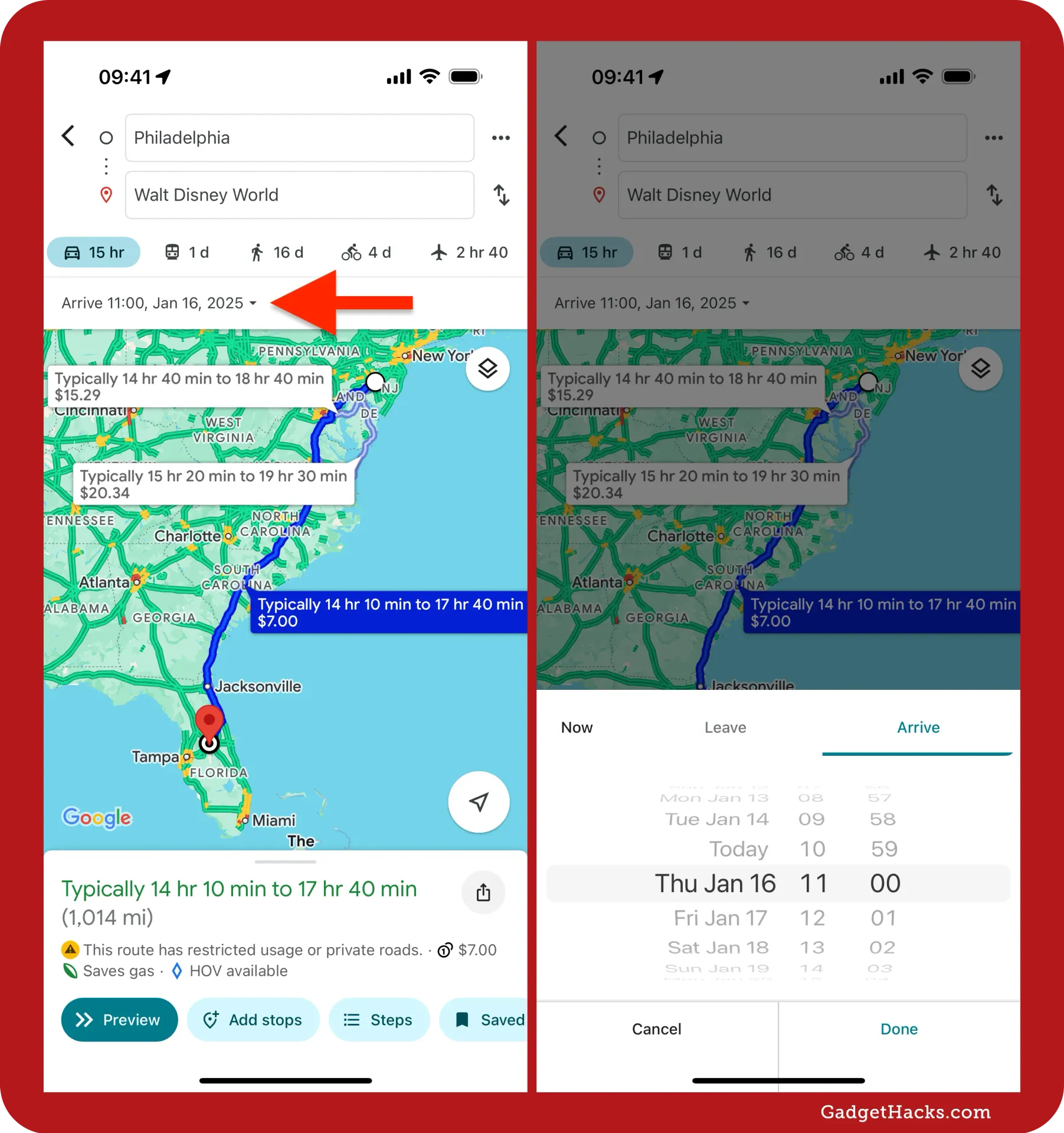 Планируйте поездку без стресса. Как заранее узнать ситуацию на дорогах с помощью Google Maps