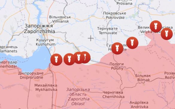 Что происходит на линии фронта: актуальная карта боевых действий на 10 июля