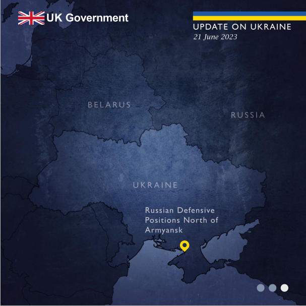 Британська розвідка назвала головний політичний пріоритет Кремля при контрнаступі ЗСУ