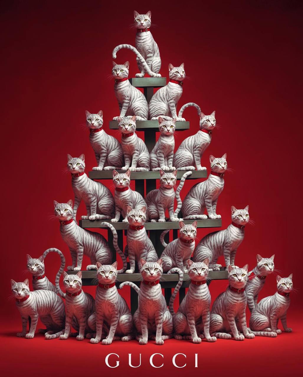 Искусственный интеллект показал, как могут выглядеть елки от мировых брендов (фото)