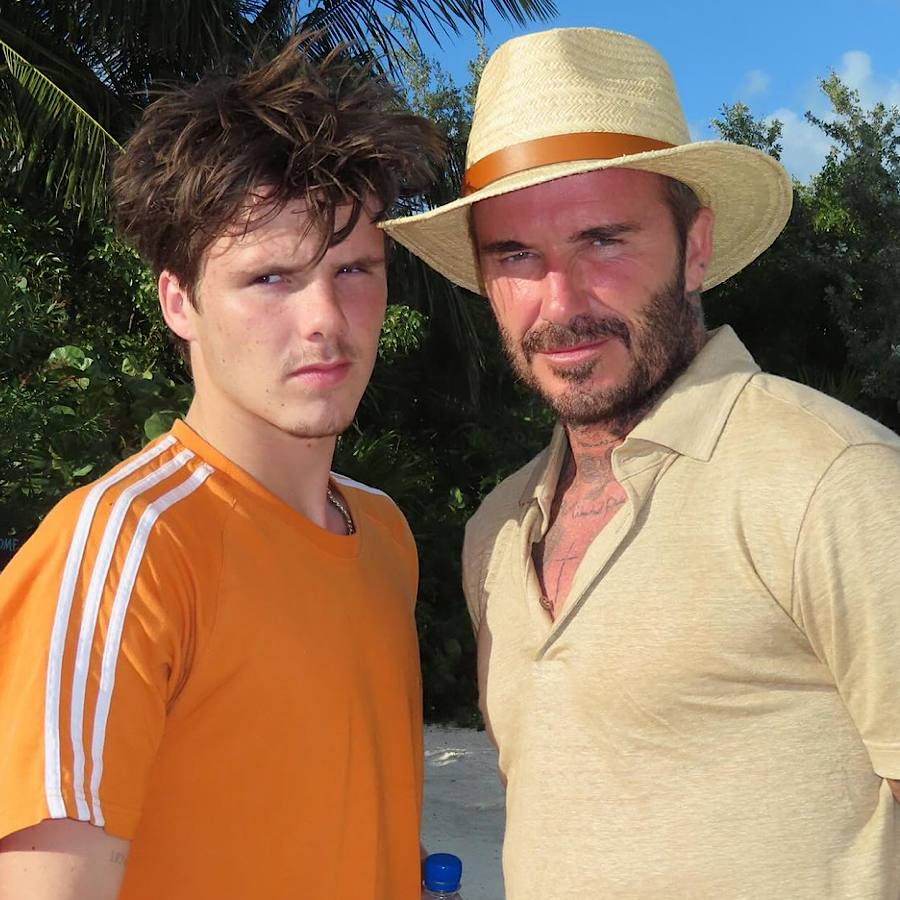 Дэвид Бекхэм показал, как проводит время с семьей на отдыхе (фото)