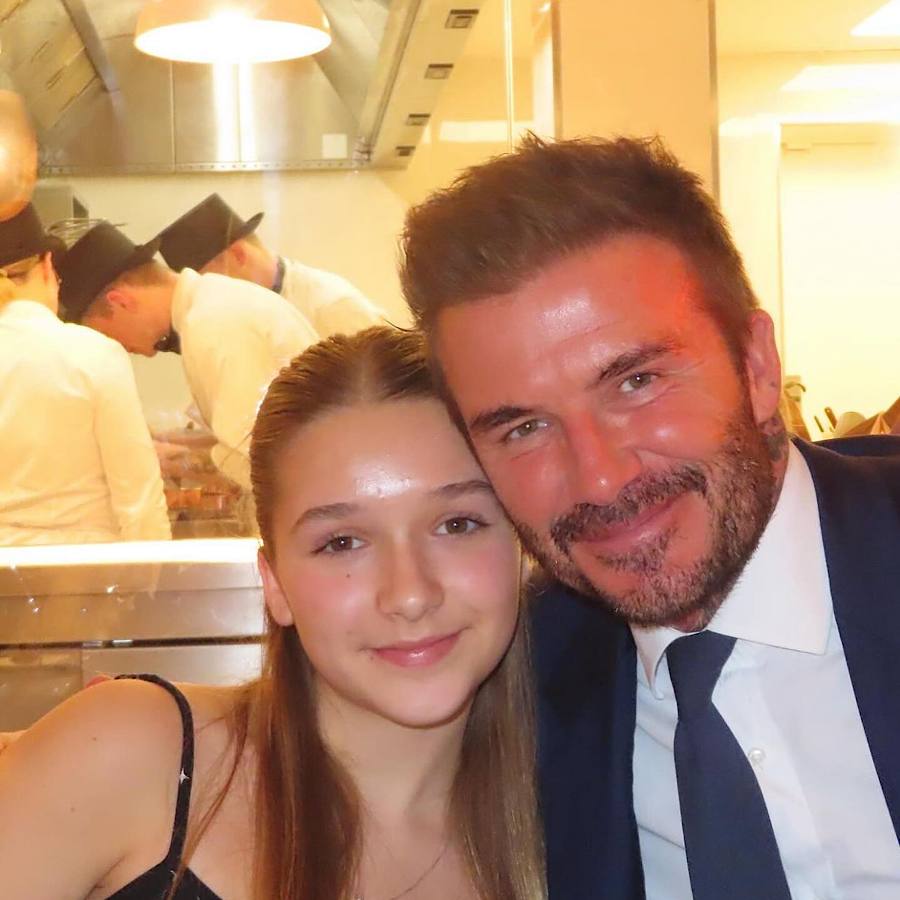 Дэвид Бекхэм показал, как прошел его Новый год (фото)