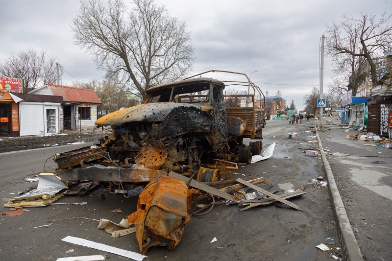 Знищена окупантами. Як виглядає Бородянка і що пережили її жителі