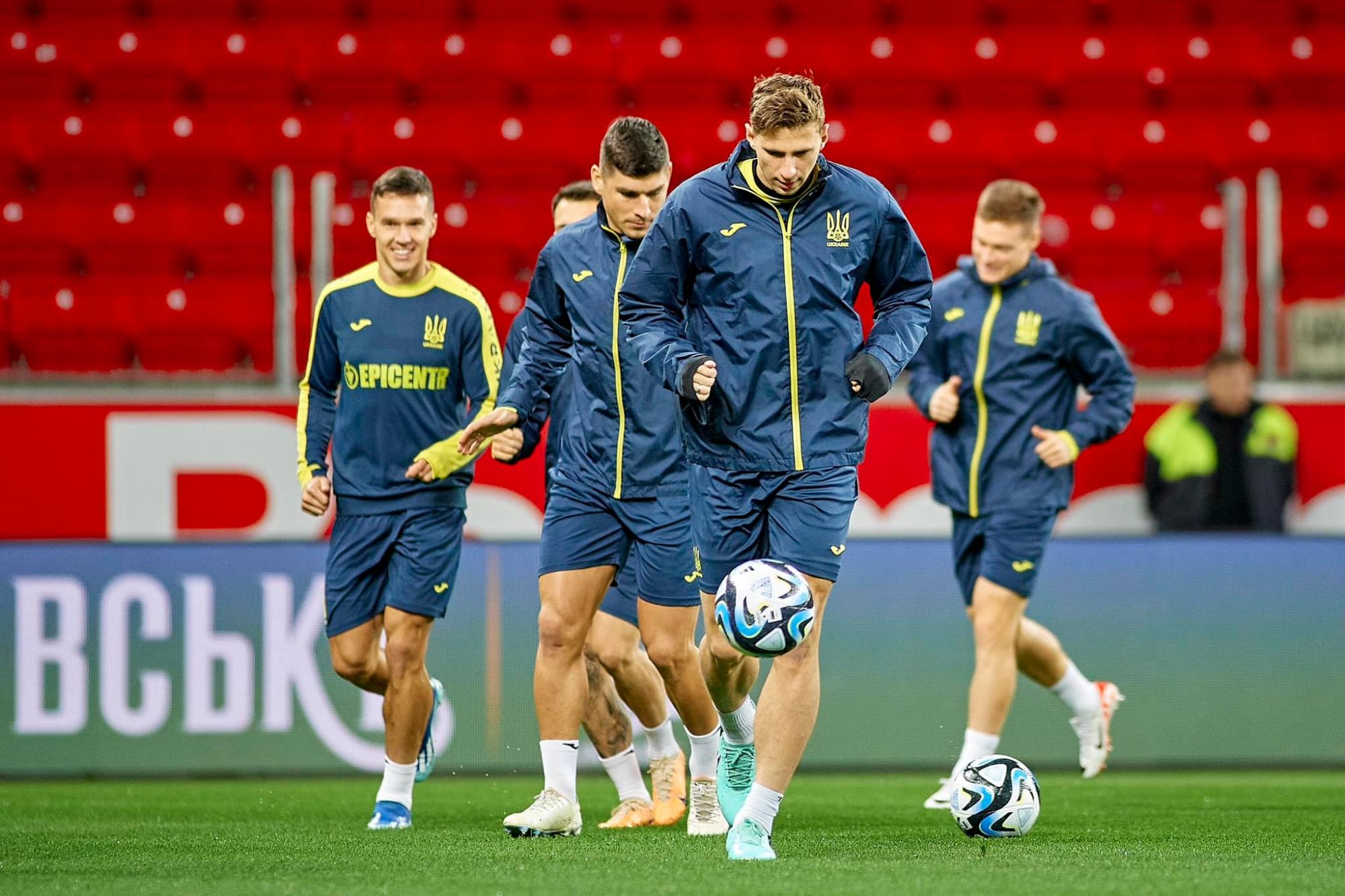 Украина – Италия: кадры и слова перед матчем отбора к Евро-2024