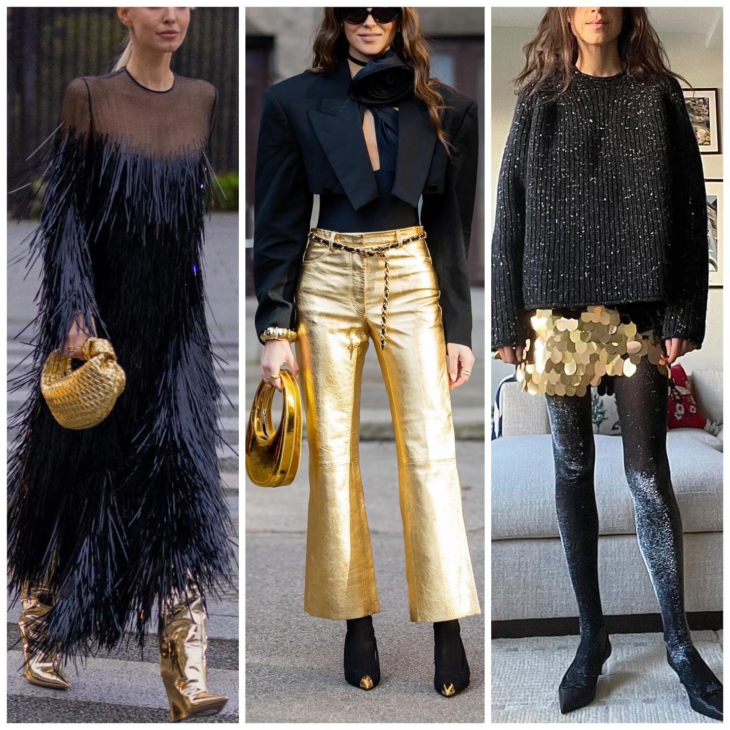 4 главных правила для создания эффектного новогоднего образа: фотопримеры