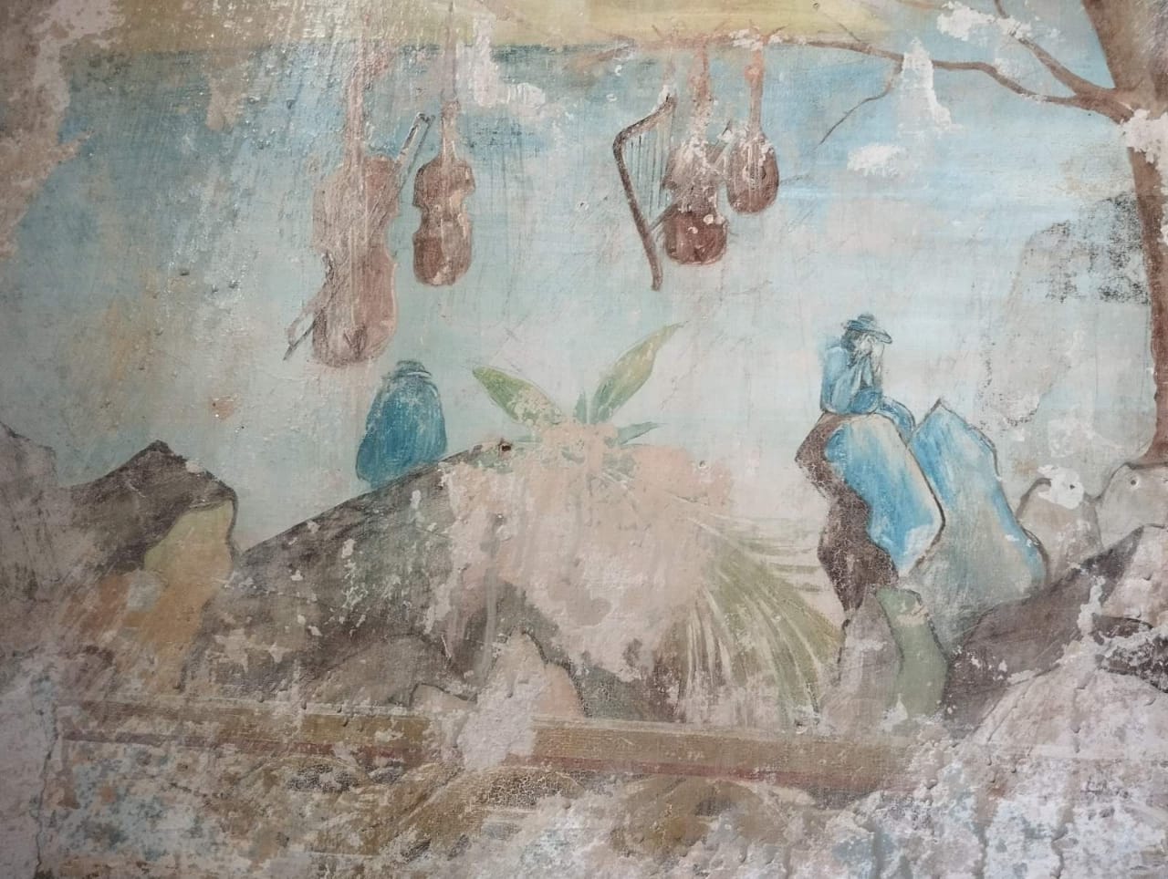 На Вінниччині знайшли унікальні єврейські фрески зі скрижалями, які хотіли знищити при СРСР