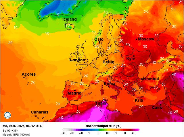 Спека в Україні б'є рекорди навіть по Європі. Де &quot;плюси&quot; спадуть протягом тижня
