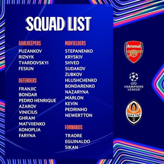 "Шахтер" прилетел в Британию на матч Лиги чемпионов: кто в обойме Пушича