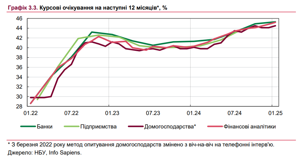 В НБУ сообщили, чего ожидать на валютном рынке Украины в 2025 году