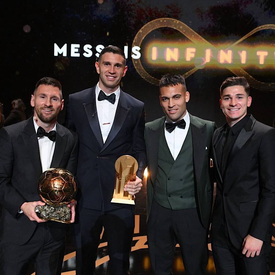 Золотий м'яч 2023. Як Мессі отримував історичну нагороду (фото)