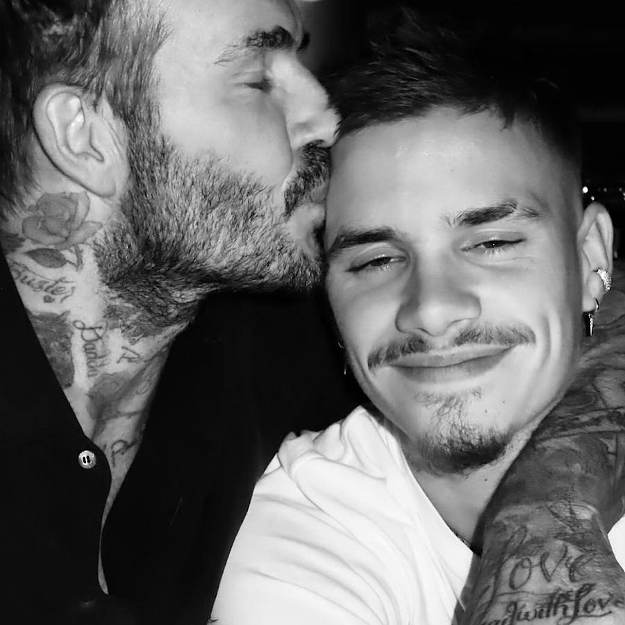 Дэвид Бекхэм показал, как проводит время с семьей на отдыхе (фото)