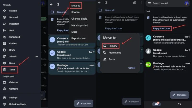 В чем разница между архивацией и удалением писем в Gmail, и что лучше выбрать