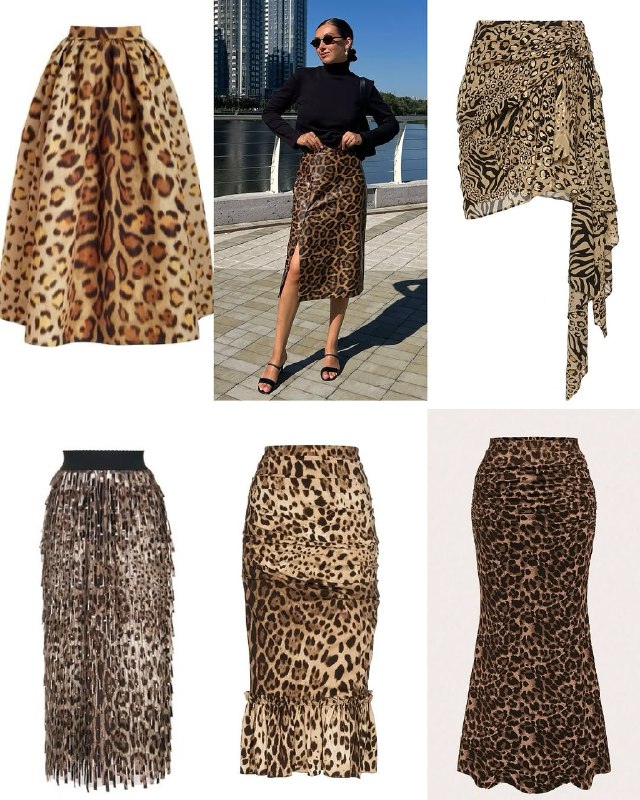 Длина макси, бахрома и кожа: стилистка рассказала о трендовых юбках 2025