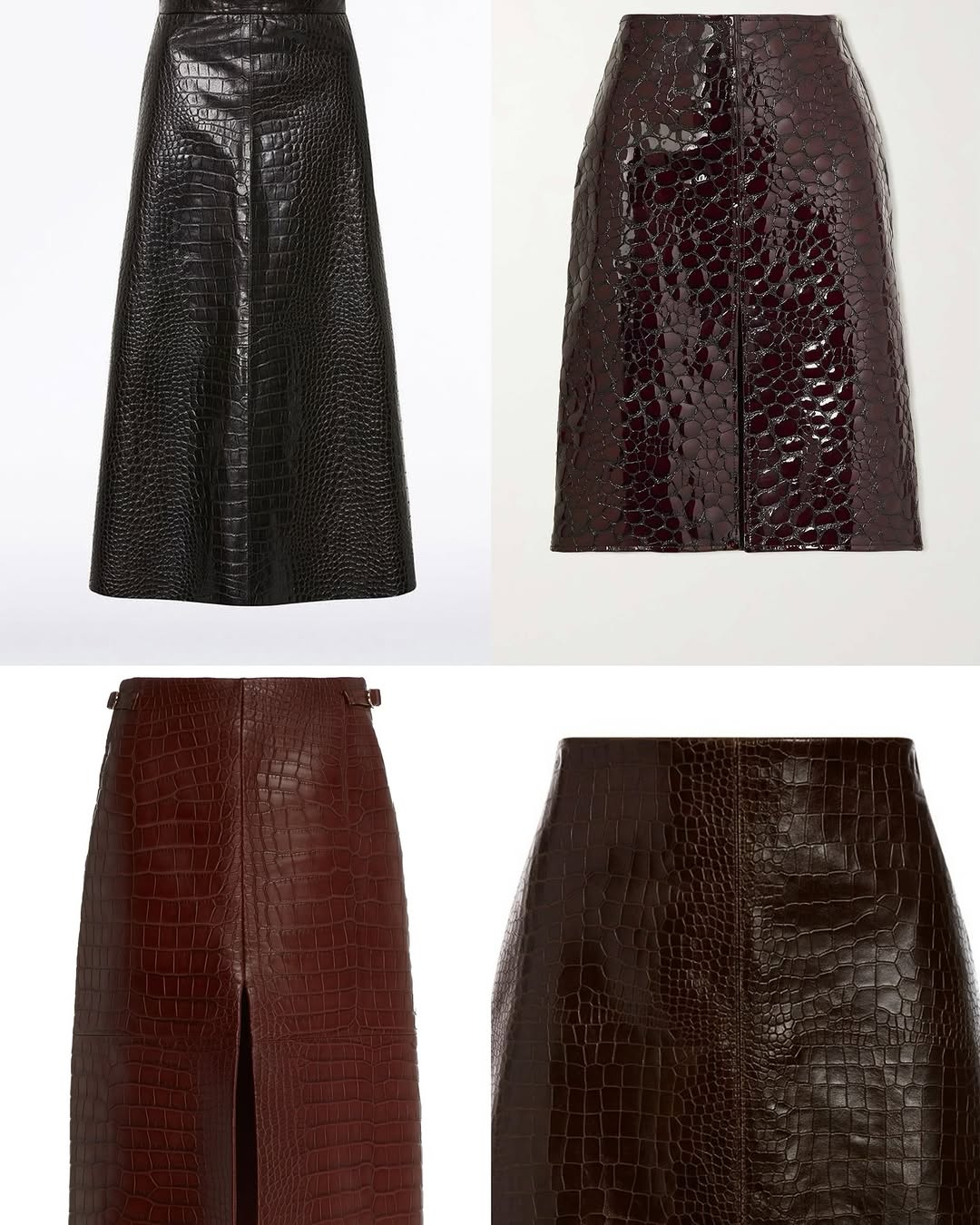 Длина макси, бахрома и кожа: стилистка рассказала о трендовых юбках 2025