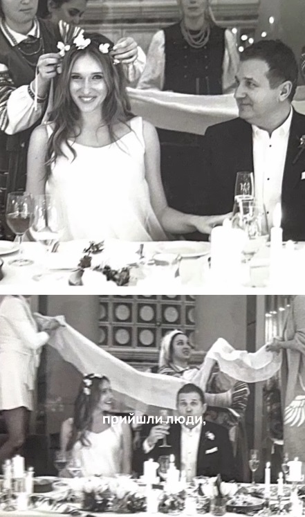 Осадчая показала редкие фото свадьбы с Горбуновым: как она выглядела на 9 месяце беременности