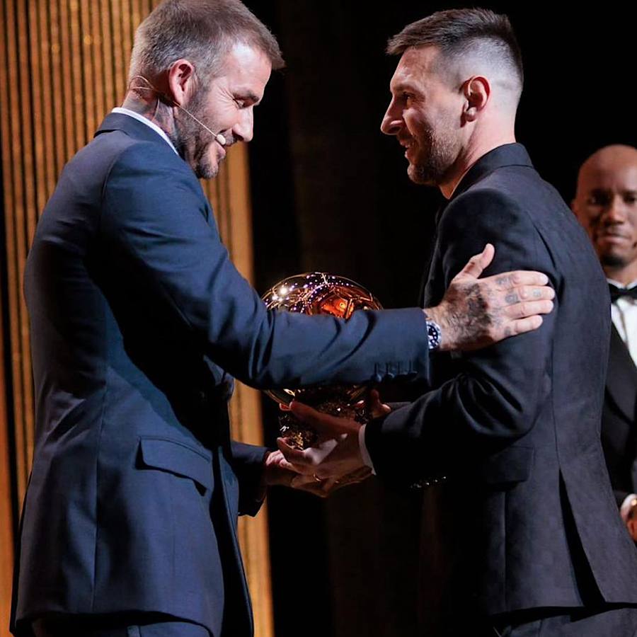 Золотий м'яч 2023. Як Мессі отримував історичну нагороду (фото)
