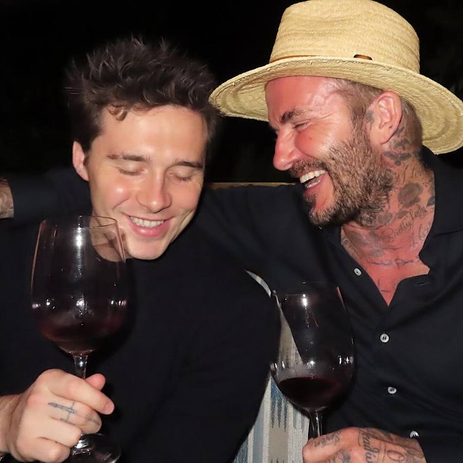 Дэвид Бекхэм показал, как проводит время с семьей на отдыхе (фото)