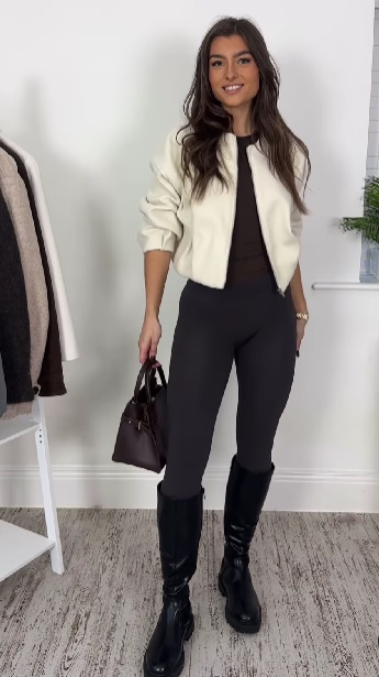 Як носити вкорочений піджак взимку: ці образи точно зроблять вас наймоднішою (відео)