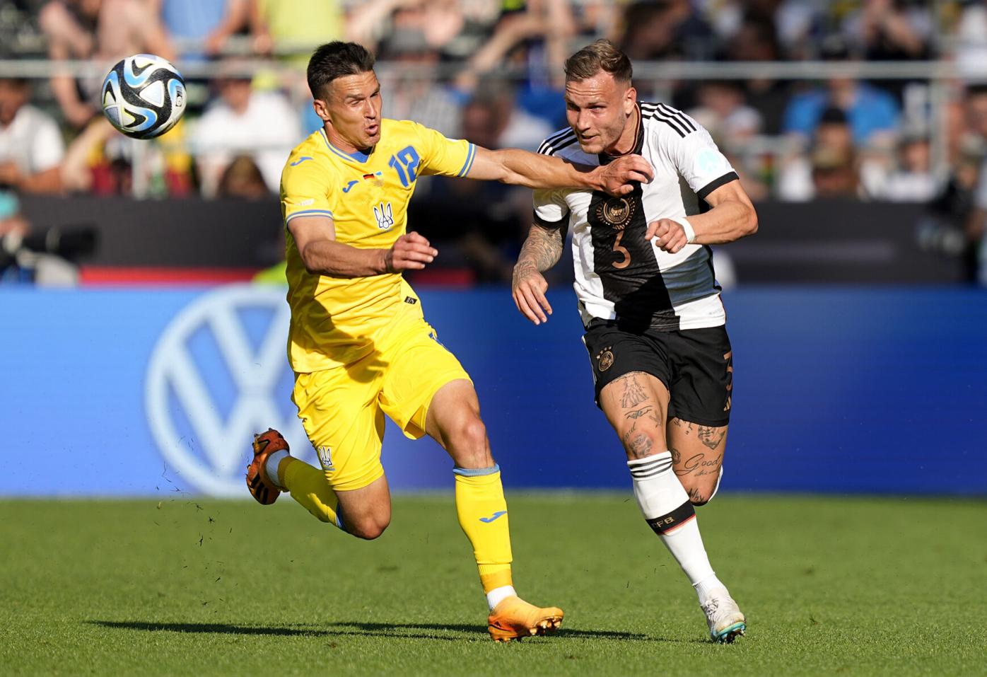 Збірна України розписала нічию з Німеччиною у дебютному спарингу Реброва