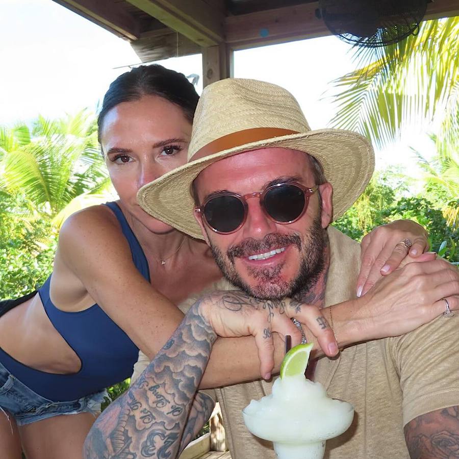 Дэвид Бекхэм показал, как проводит время с семьей на отдыхе (фото)