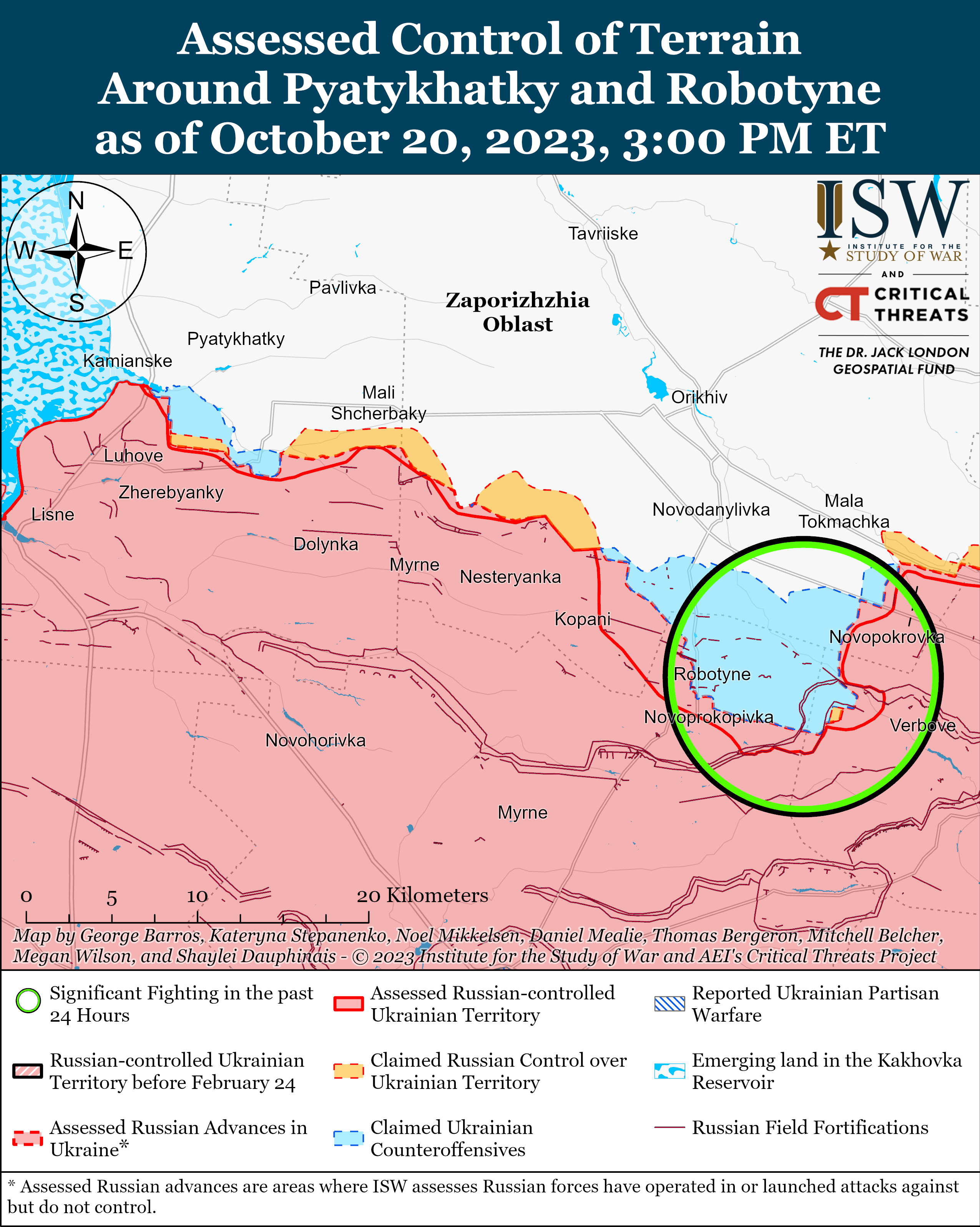 Уничтожение техники россиян вблизи Авдеевки и продвижение ВСУ: карты ISW