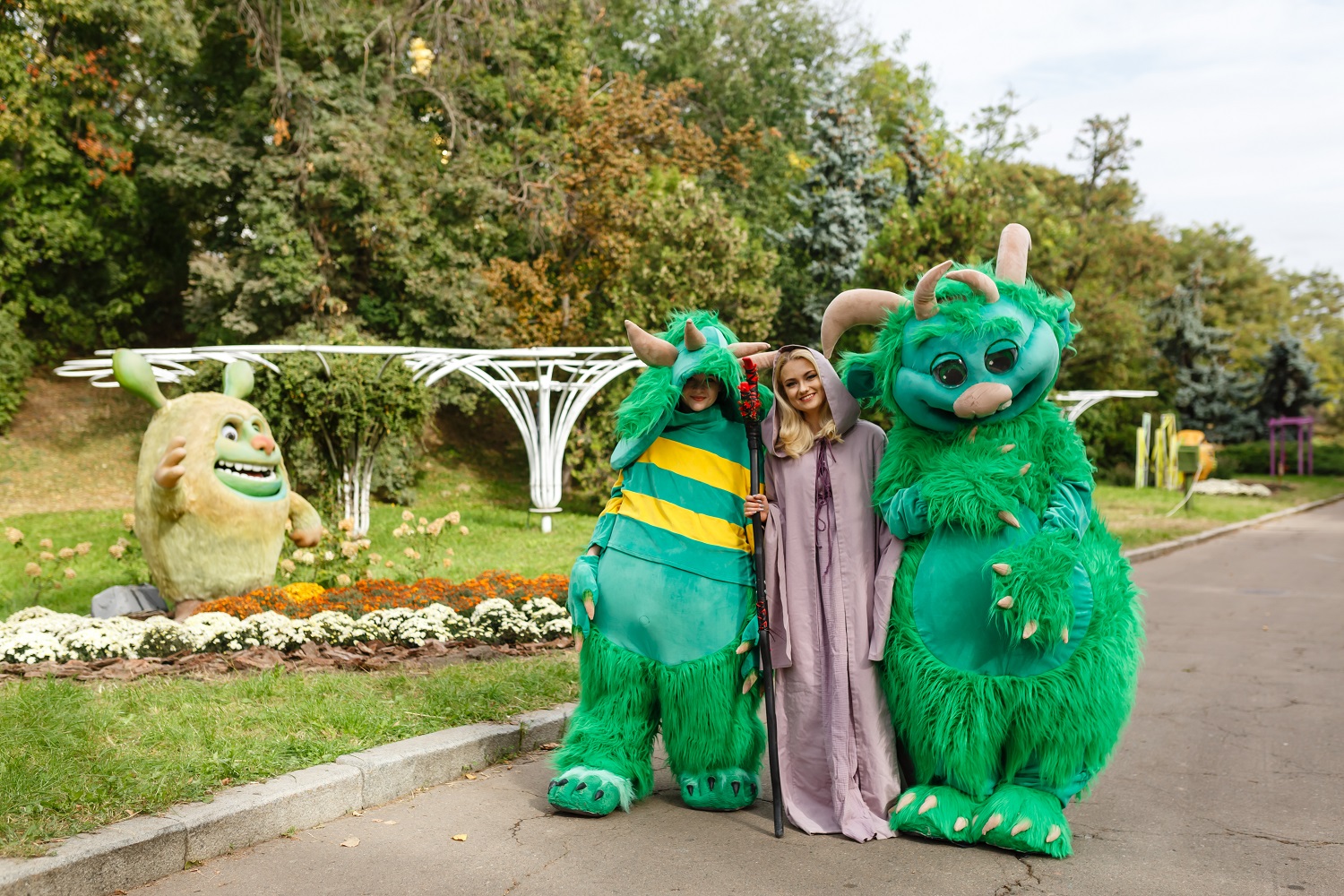 У Києві відкрилася виставка хризантем для дітей і дорослих: вражаючі фото