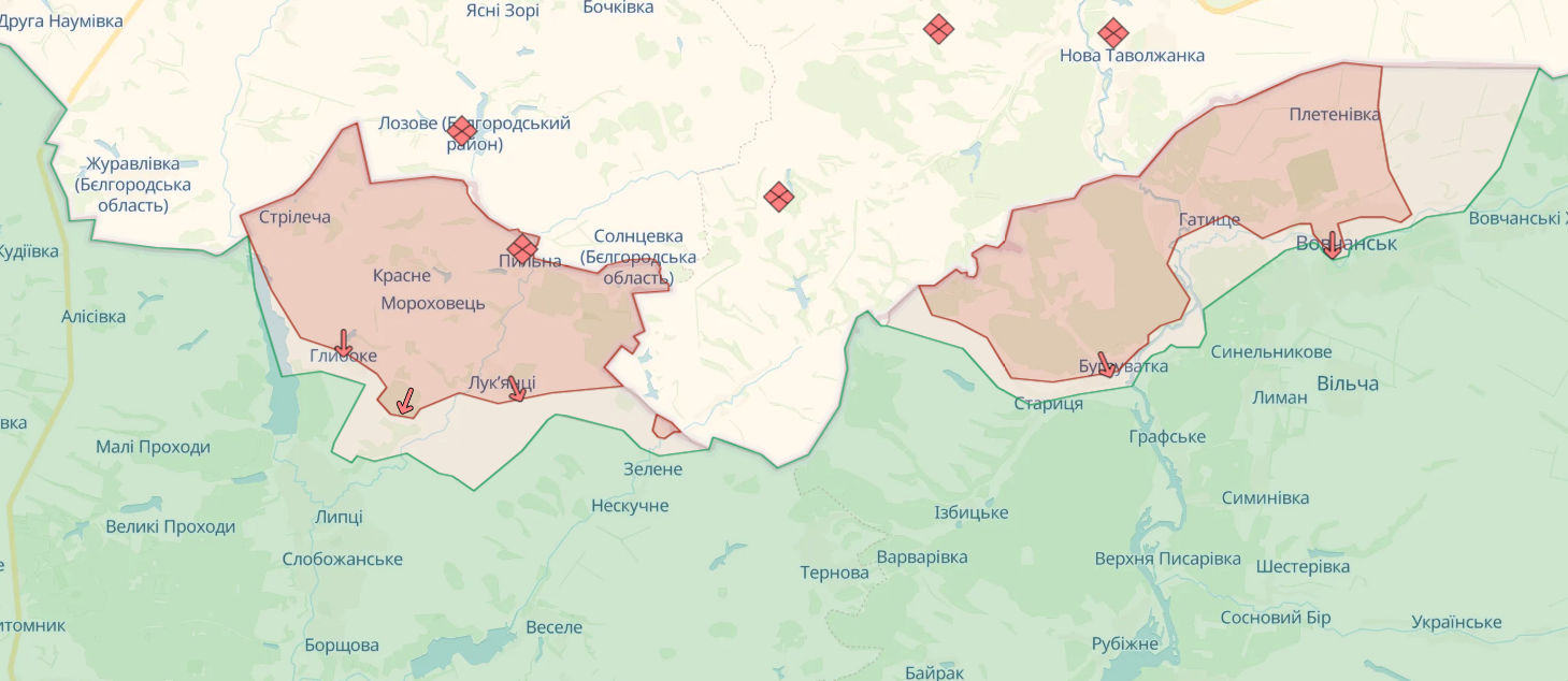 Окупанти перекидають війська з Херсонської області у Харківську